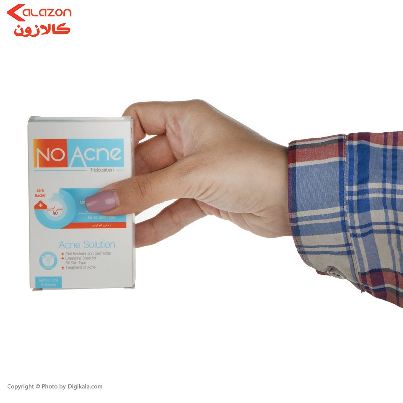 صابون شستشو نو آکنه مدل تی سی سی وزن 100 گرم