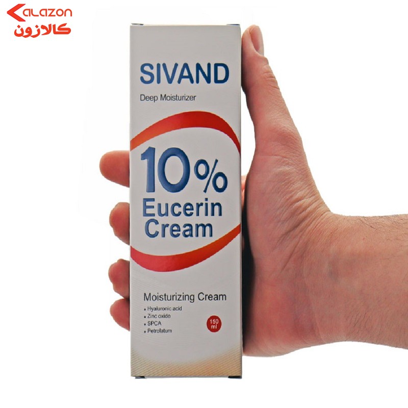 کرم مرطوب کننده سیوند مدل اوره و اوسرین 10 درصد حجم 150 میلی لیتر