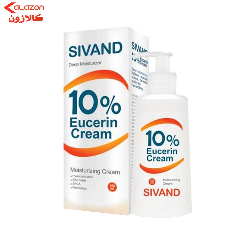 کرم مرطوب کننده سیوند مدل اوره و اوسرین 10 درصد حجم 150 میلی لیتر