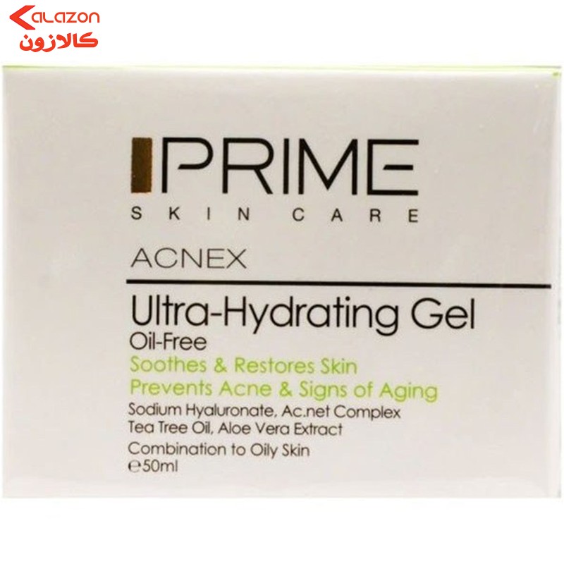 ژل آبرسان پرایم مدل Ultra-Hydrating  حجم 50 میلی‌لیتر