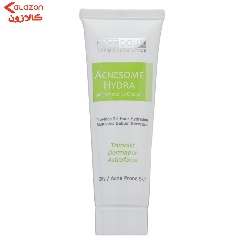 کرم مرطوب‌کننده فیس دوکس سری Acnesome مدل HYDRA حجم 50 میلی‌لیتر
