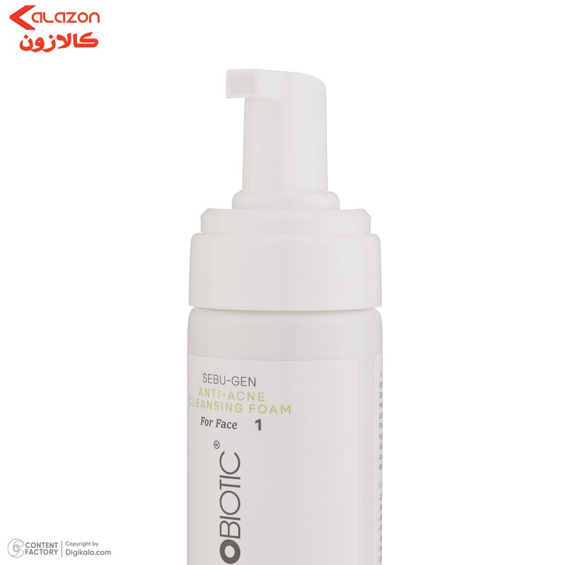 فوم شستشوی صورت ژنوبایوتیک مدل SEBU-GEN حجم 150 میلی لیتر