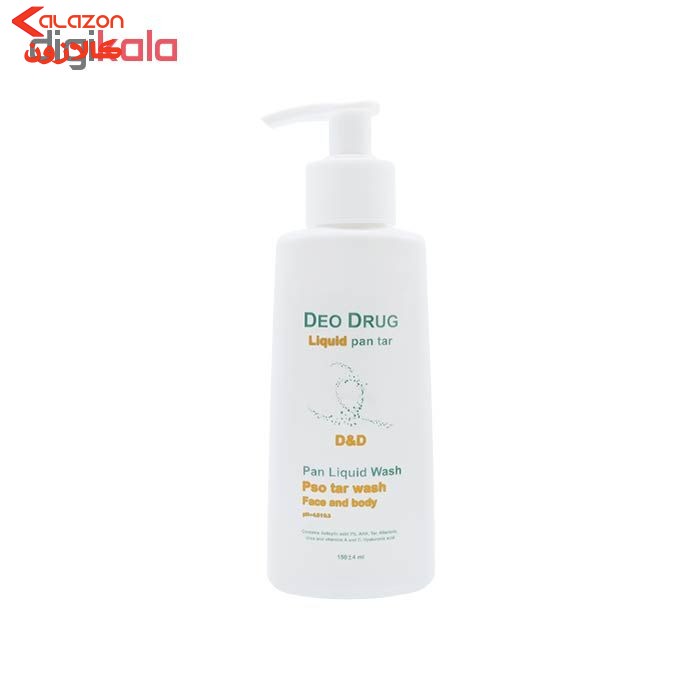 پن مایع پسوریازیس دئودراگ مدل Pso tar 0650 حجم 150 میلی لیتر