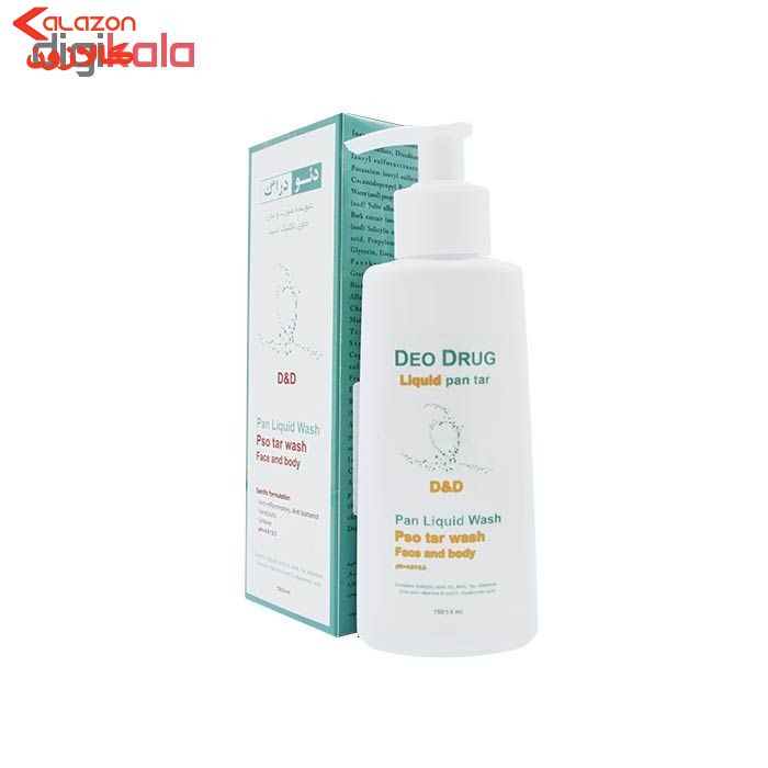 پن مایع پسوریازیس دئودراگ مدل Pso tar 0650 حجم 150 میلی لیتر