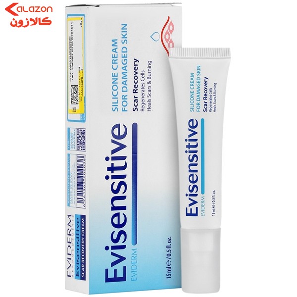 کرم ترمیم کننده اویدرم مدل silicone حجم 15 میلی لیتر