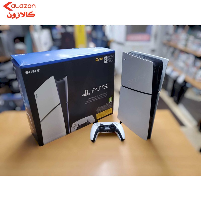 کنسول بازی سونی مدل PlayStation 5 Slim Digital Edition ظرفیت یک ترابایت ریجن 2016B اروپا