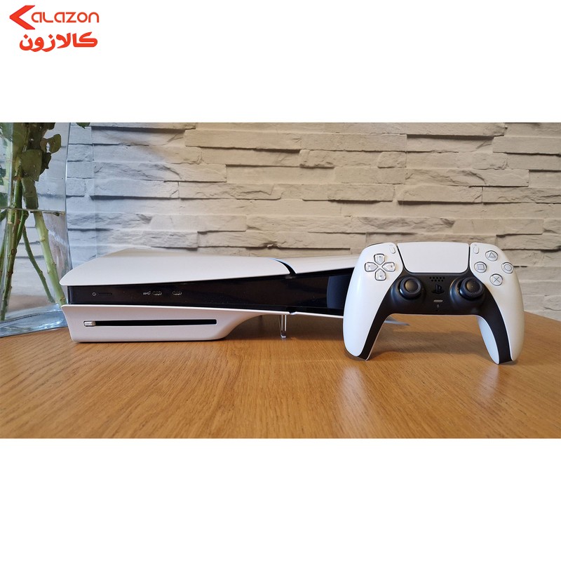 کنسول بازی سونی مدل PlayStation 5 Slim ظرفیت یک ترابایت ریجن 2000 آسیا به همراه دسته اضافی و پایه شارژر