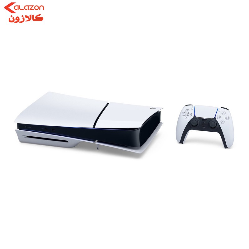 کنسول بازی سونی مدل PlayStation 5 Slim ظرفیت یک ترابایت ریجن 2000 آسیا به همراه دسته اضافی و پایه شارژر