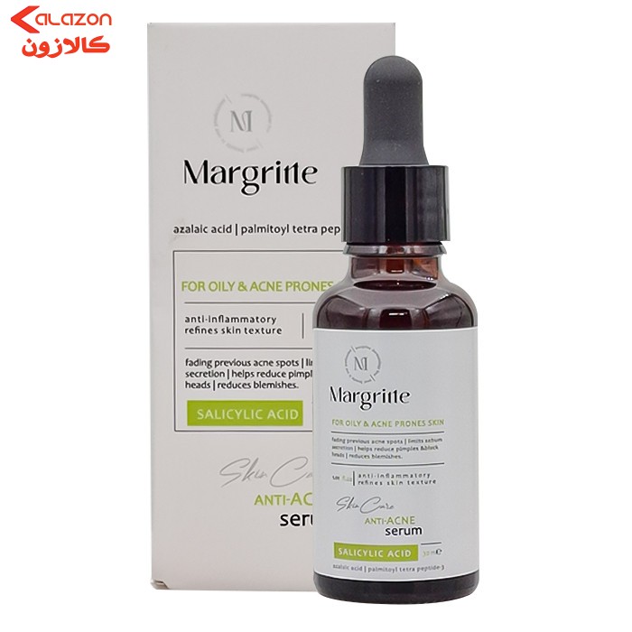 سرم ضد جوش مارگریت مدل سالیسیلیک اسید حجم 30 میلی لیتر