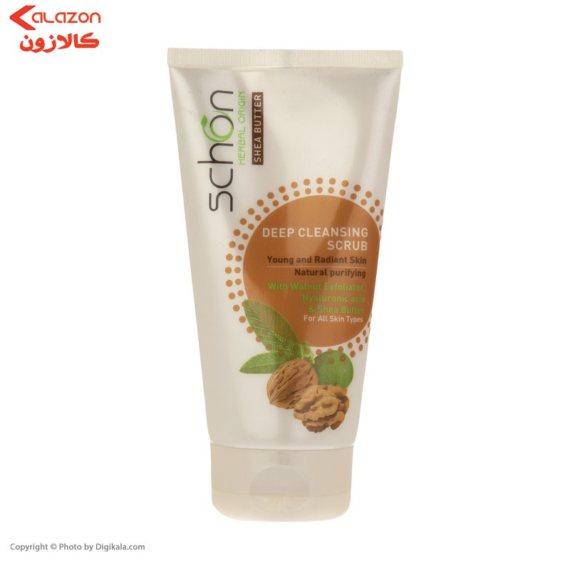 اسکراب صورت شون مدل عصاره گردو حجم 150 میلی لیتر