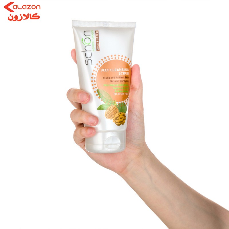 اسکراب صورت شون مدل عصاره گردو حجم 150 میلی لیتر