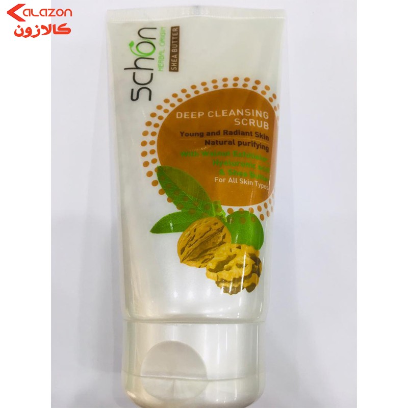 اسکراب صورت شون مدل عصاره گردو حجم 150 میلی لیتر