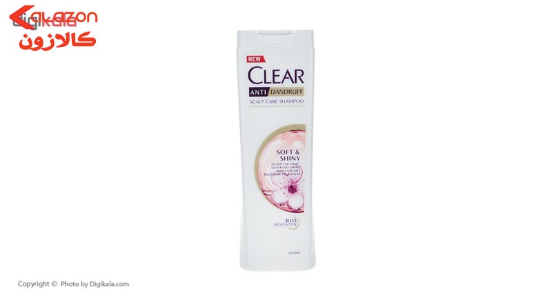 شامپو مو ضد شوره کلییر مدل Soft And Shiny حجم 400 میلی لیتر
