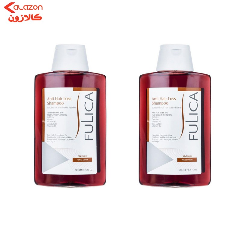 شامپو تقویت‌کننده و ضد ریزش مو فولیکا مدل 01 حجم 200 میلی‌لیتر بسته 1عددی