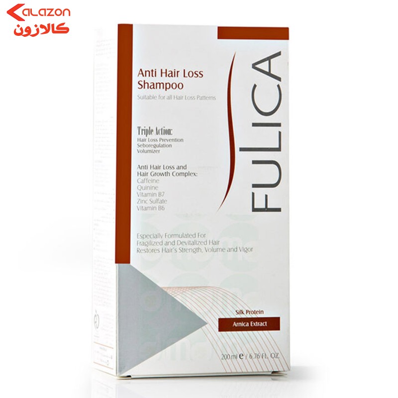 شامپو تقویت‌کننده و ضد ریزش مو فولیکا مدل 01 حجم 200 میلی‌لیتر بسته 1عددی