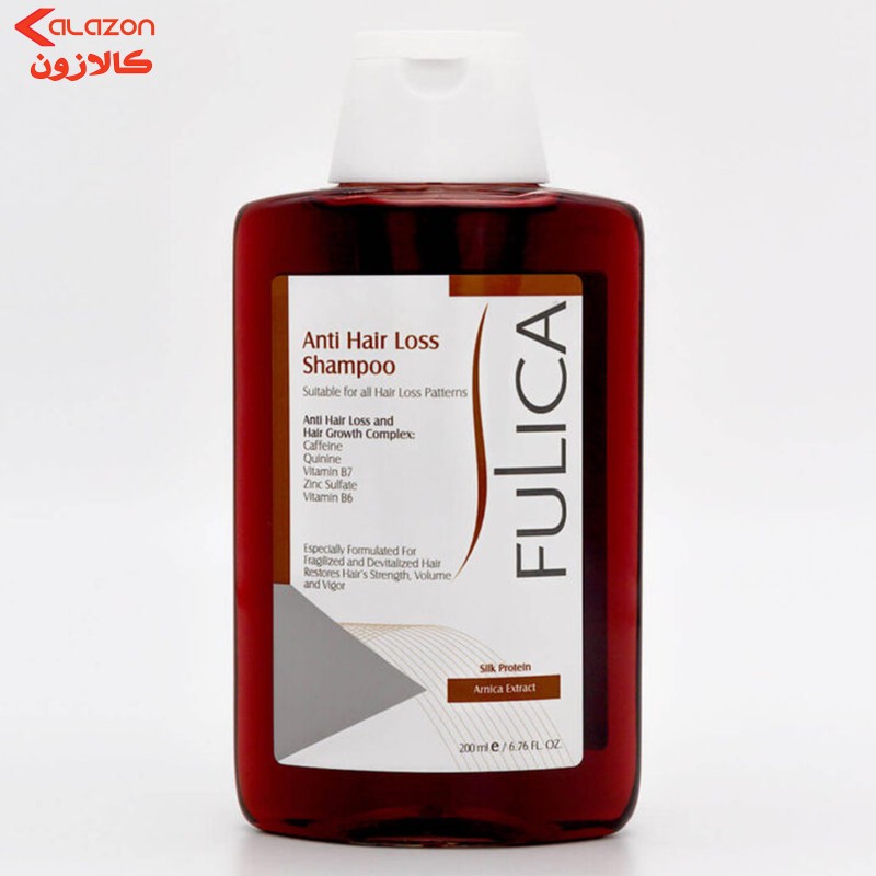 شامپو تقویت‌کننده و ضد ریزش مو فولیکا مدل 01 حجم 200 میلی‌لیتر بسته 1عددی