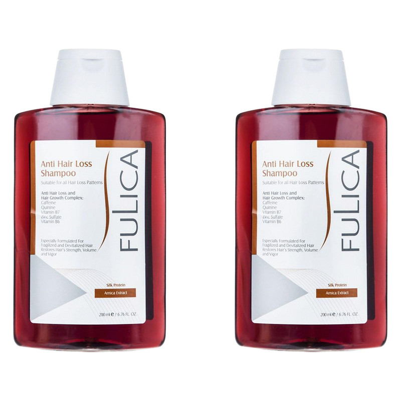 شامپو تقویت‌کننده و ضد ریزش مو فولیکا مدل 01 حجم 200 میلی‌لیتر بسته 1عددی