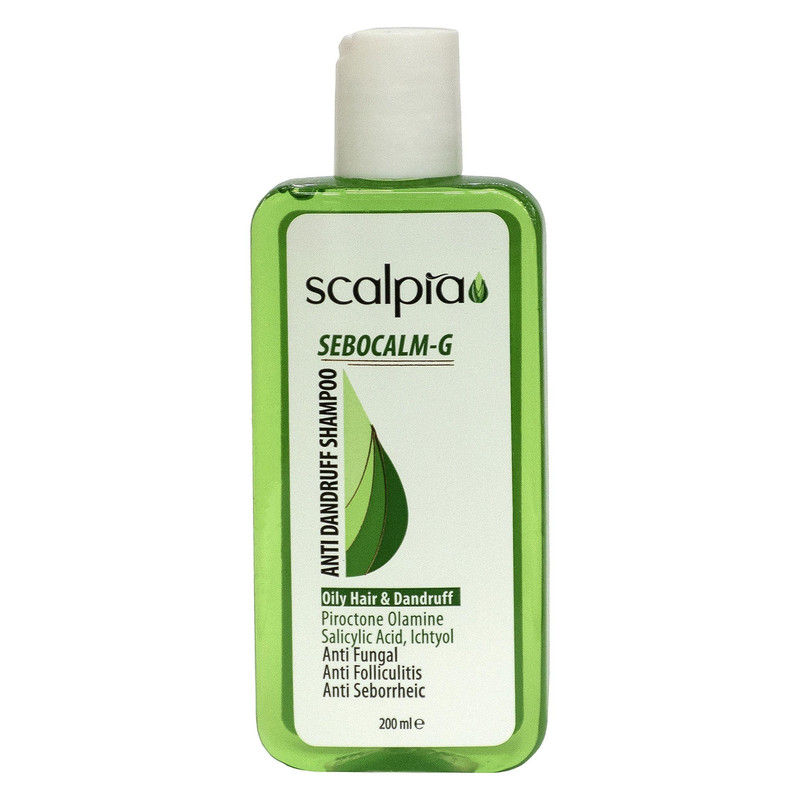 شامپو ضد شوره مو اسکالپیا مدل SEBUCALM-G حجم 200 میلی‌لیتر