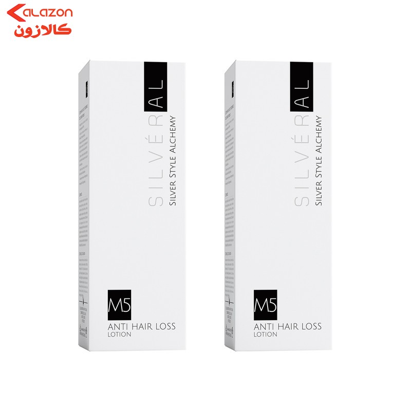 لوسیون ضد ریزش و محرک رشد موی سیلورال مدل ماینوکسیدیل حجم 60 میلی لیتر مجموعه 1 عددی