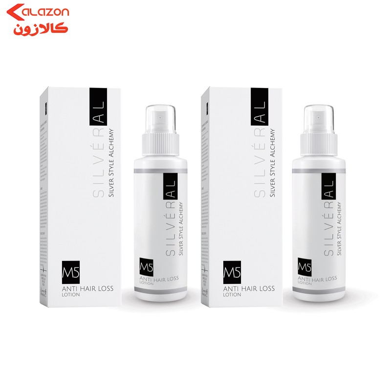 لوسیون ضد ریزش و محرک رشد موی سیلورال مدل ماینوکسیدیل حجم 60 میلی لیتر مجموعه 1 عددی