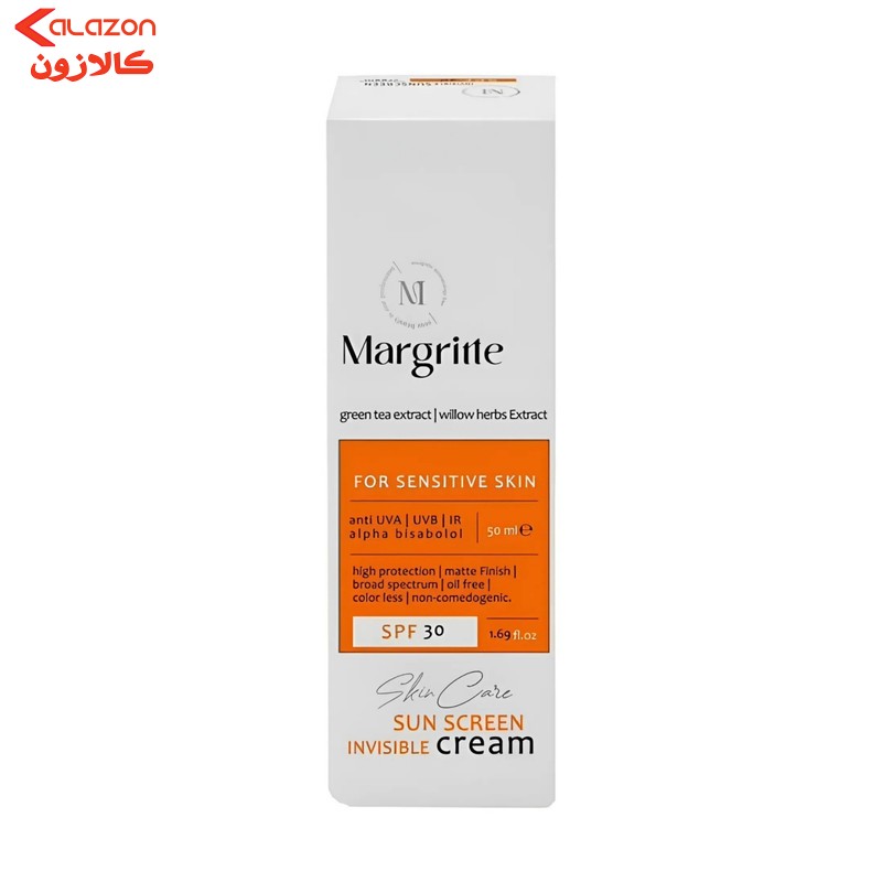 کرم ضد آفتاب رنگی مارگریت SPF 30 مدل 01 مناسب برای پوست های چرب حجم 50 میلی لیتر