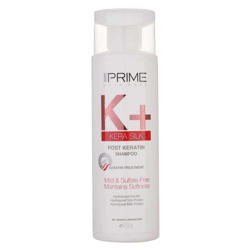 شامپو مو پرایم مدل کراتین حجم 250 میلی‌لیتر