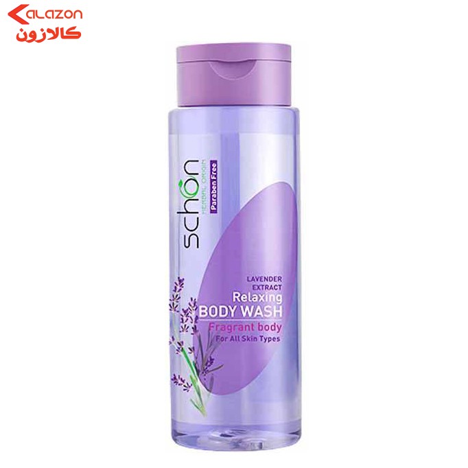 شامپو بدن شون مدل اسطوخودوس حجم 420 میلی لیتر