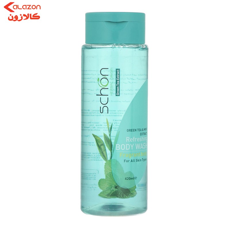 شامپو بدن شون مدل اسطوخودوس حجم 420 میلی لیتر