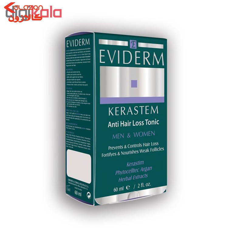 محلول تقویت کننده اویدرم مدل Kerastem حجم 60 میلی لیتر