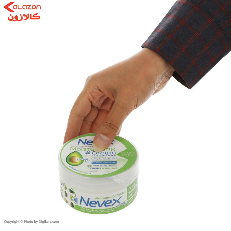 کرم مرطوب کننده نوکس مدل آووکادو و آلوئه ورا حجم 200 میلی لیتر