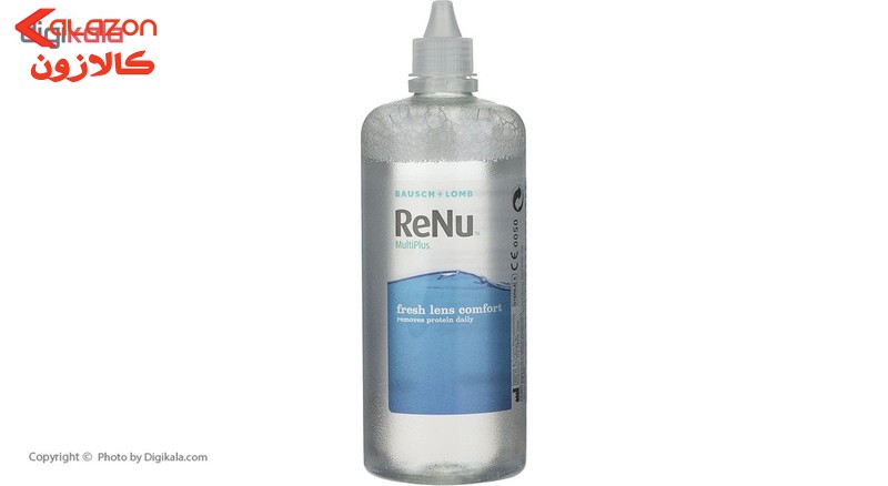 محلول شستشوی لنز رنیو مدل مولتی پلاس حجم 360 میلی لیتر