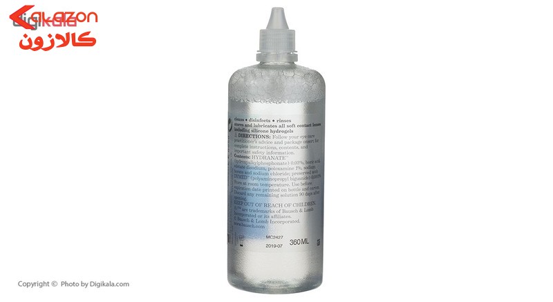 محلول شستشوی لنز رنیو مدل مولتی پلاس حجم 360 میلی لیتر