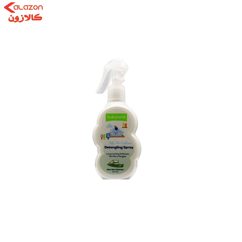 اسپری مو کودک بیبی لند مدل Detangling Spray حجم 200 میلی لیتر