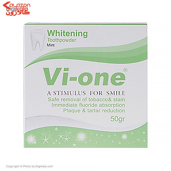 پودر سفید کننده دندان وی وان مدل Mint وزن 50 گرم