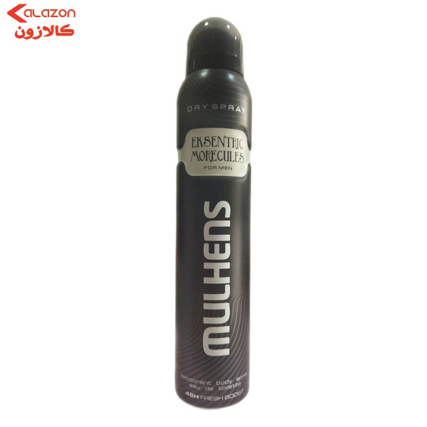 اسپری خوشبو کننده بدن مردانه مولهنس مدل مولکول حجم 200 میلی لیتر