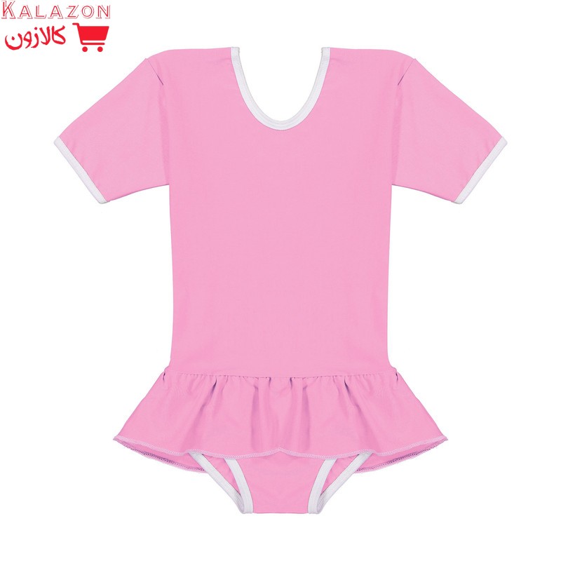 ست بادی و لگینگ ورزشی  دخترانه مدل ژیمناستیک کد 0314