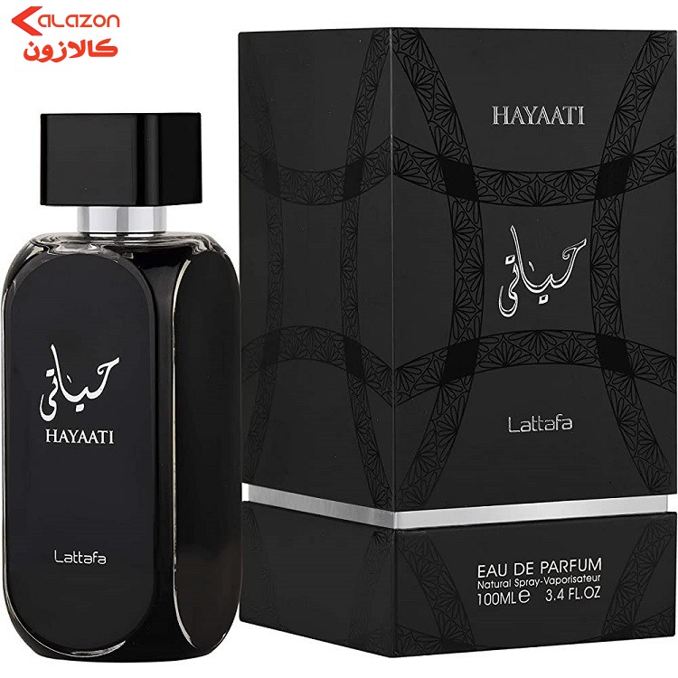 ادوپرفیوم مردانه لطافه مدل حیاتی حجم 100 میلی‌لیتر