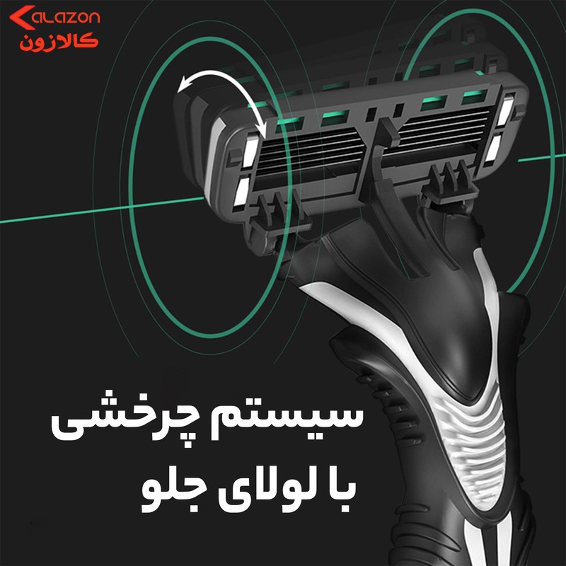 خودتراش دورکو مدل Pace 6 Disposable تحت لیسانس بسته 3 عددی