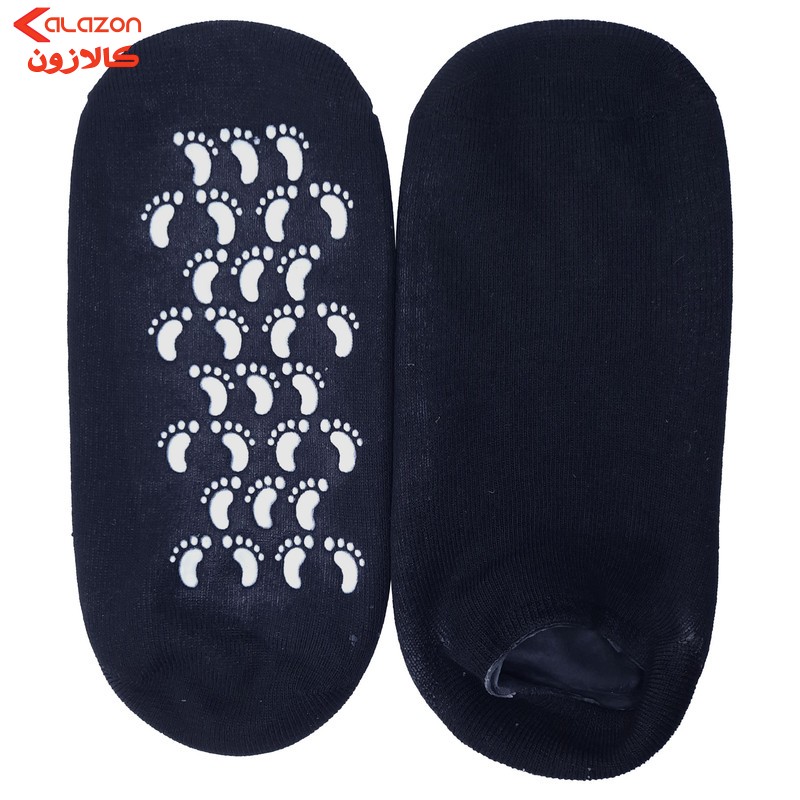 جوراب ضد ترک پا مدل سیلیکونی