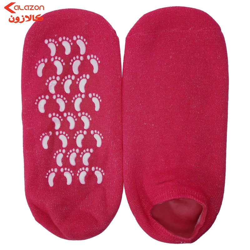 جوراب ضد ترک پا مدل سیلیکونی