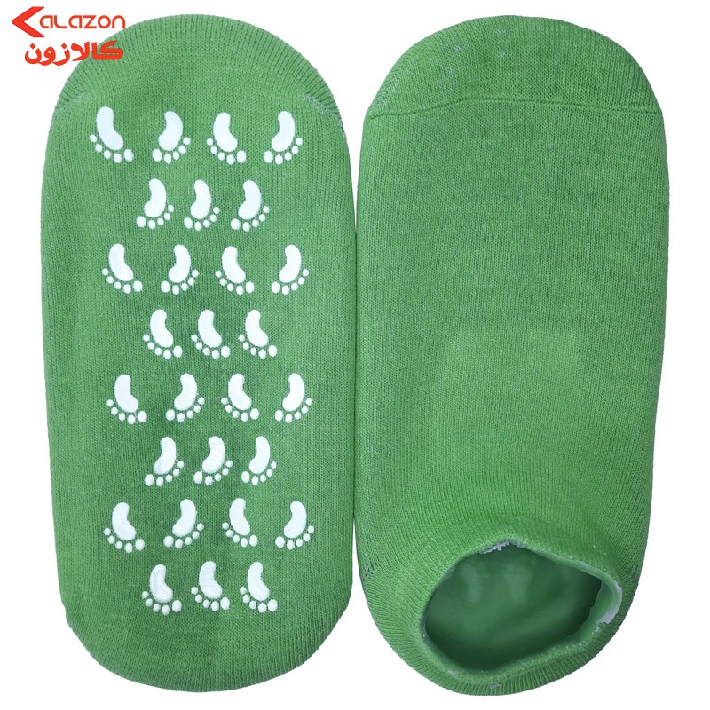 جوراب ضد ترک پا مدل سیلیکونی