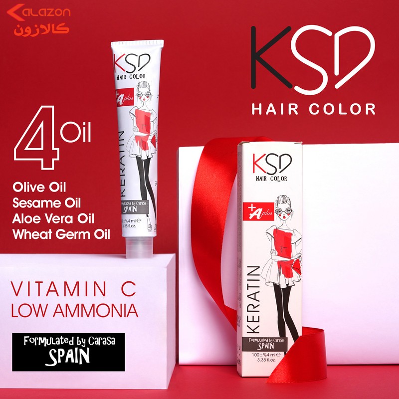 رنگ مو کی اس دی شماره 1.1 حجم 100 میلی لیتر رنگ مشكي پركلاغي