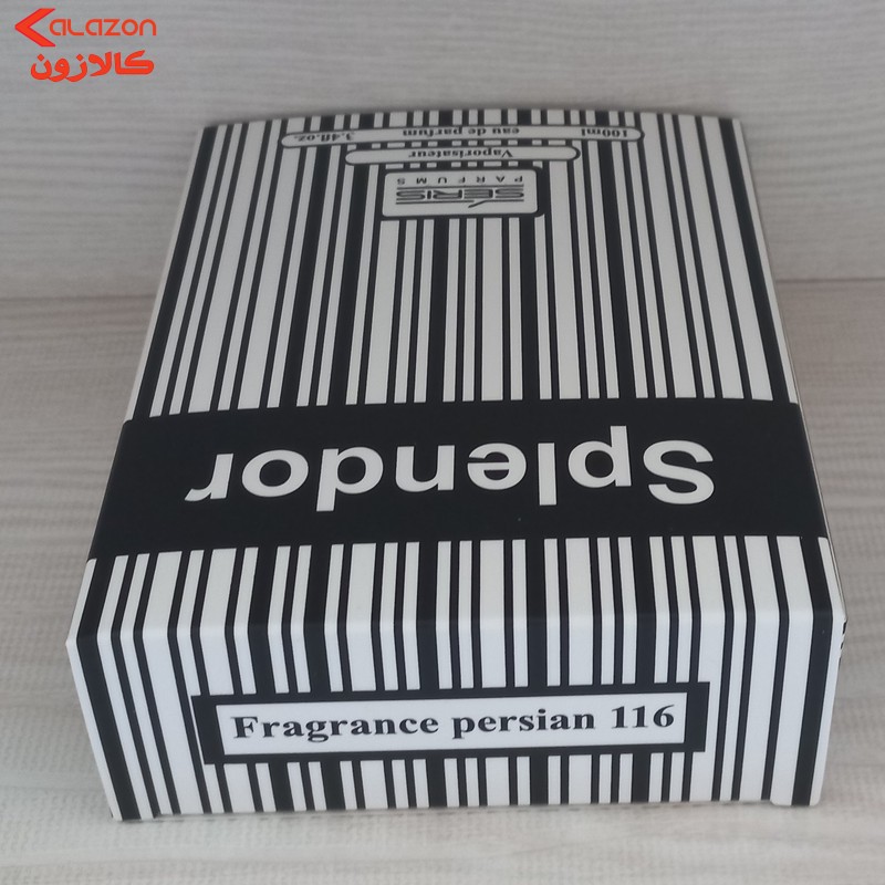ادو پرفیوم مردانه فراگرنس پرشیا 116 مدل اسپلندور بلک حجم 100 میلی لیتر