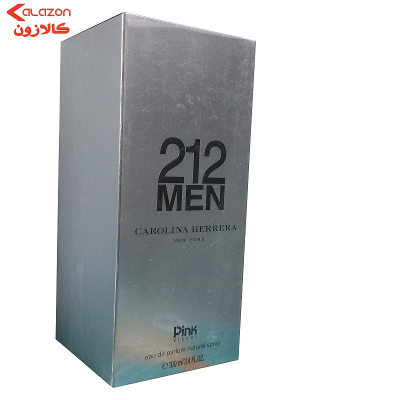 ادو پرفیوم مردانه پینک ویژوال مدل 212 حجم 100 میلی لیتر