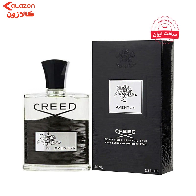 ادو پرفیوم مردانه نیفتی مدل کرید اونتوس با رایحه خنک و تلخ حجم 120 میلی لیتر