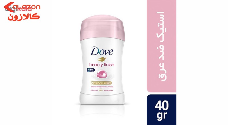 استیک ضد تعریق داو مدل Beauty Finish مقدار 40 گرم