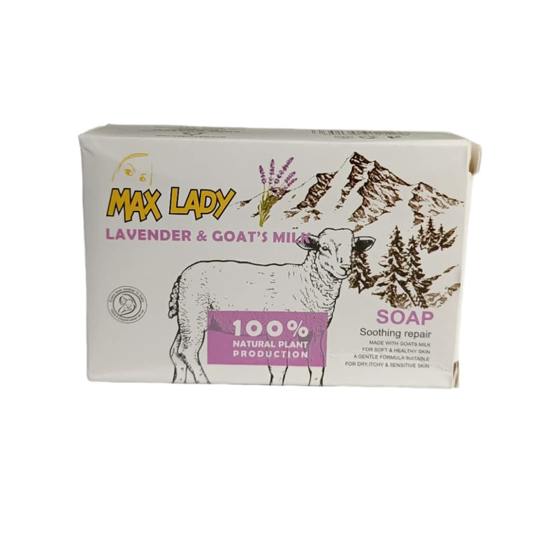 صابون شستشو مکس لیدی مدل شیر بز وزن 75 گرم