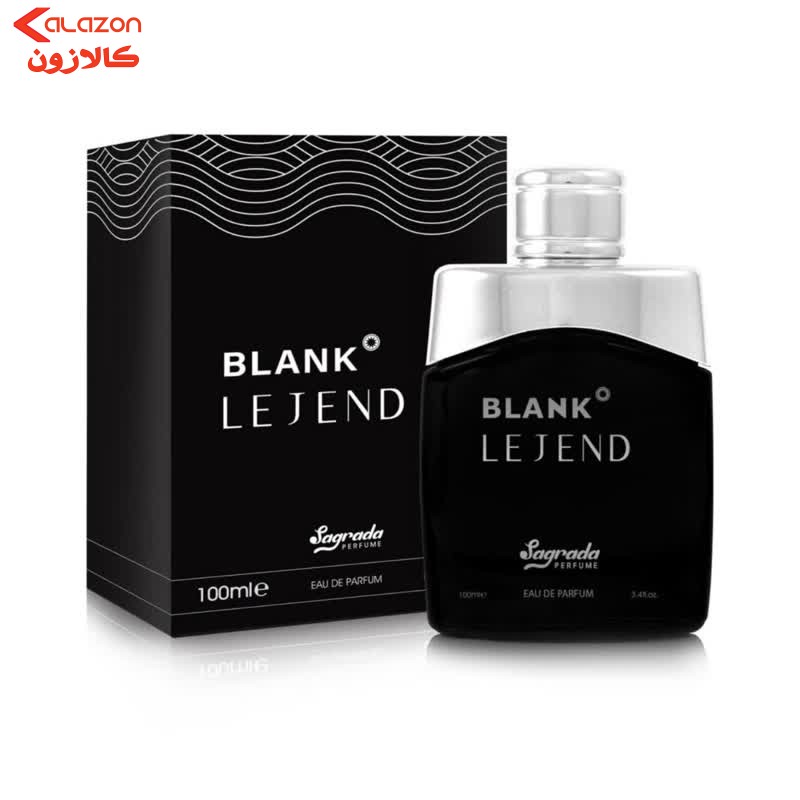 ادوپرفیوم مردانه ساگرادا مدل بلانک لجند حجم 100 میلی‌لیتر