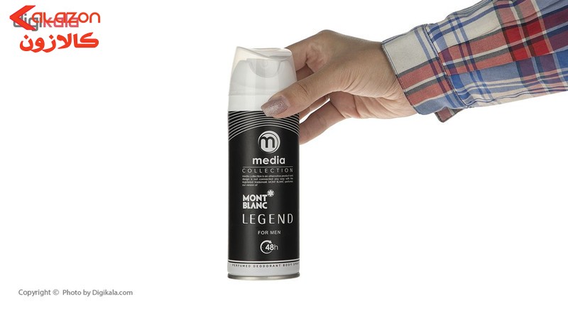 اسپری مردانه مدیا مدل Legend حجم 200 میلی لیتر