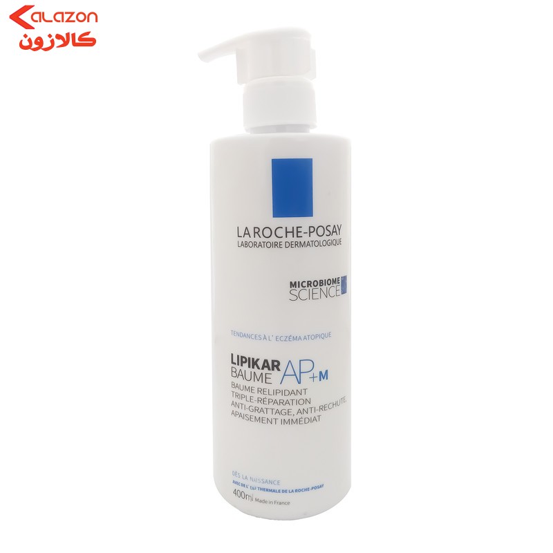 بالم بدن لاروش پوزای مدل Lipikar Baume AP+M حجم 400 میلی لیتر